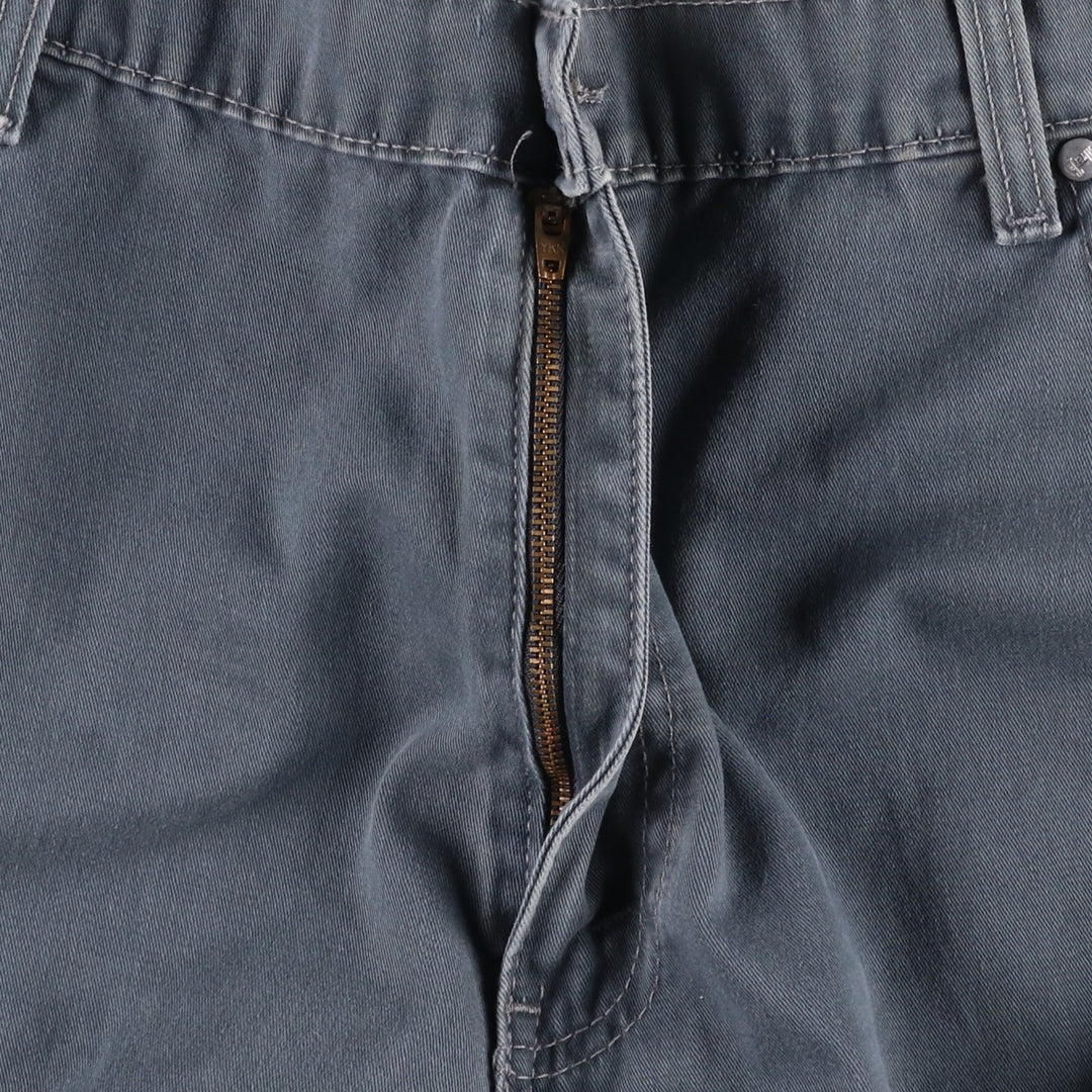 1990'S Levi's Silver Tab Loose Chino Pants, Made in USA, Men's Size W38 (approx.), Vintage cotton navy blue type Vintage Second Hand