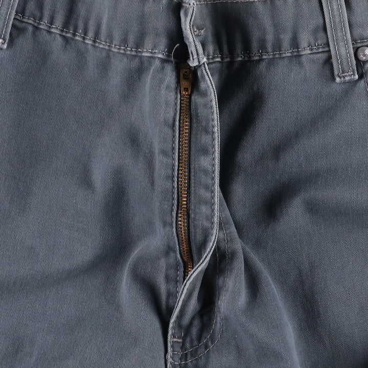 1990'S Levi's Silver Tab Loose Chino Pants, Made in USA, Men's Size W38 (approx.), Vintage cotton navy blue type Vintage Second Hand