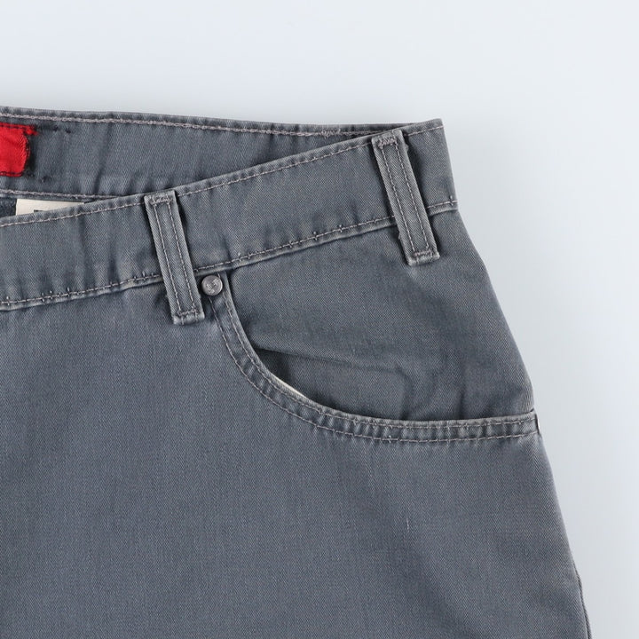 1990'S Levi's Silver Tab Loose Chino Pants, Made in USA, Men's Size W38 (approx.), Vintage cotton navy blue type Vintage Second Hand