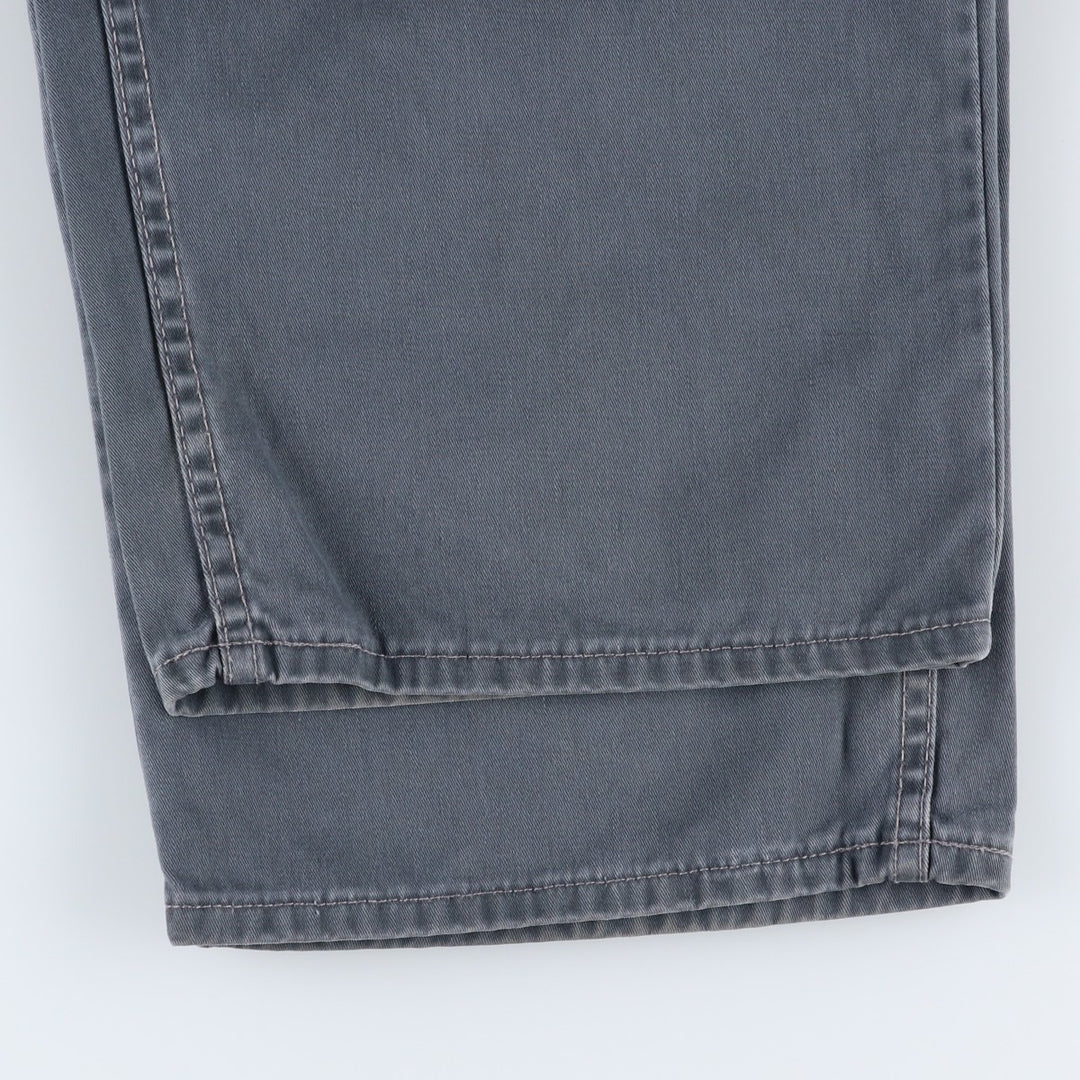1990'S Levi's Silver Tab Loose Chino Pants, Made in USA, Men's Size W38 (approx.), Vintage cotton navy blue type Vintage Second Hand