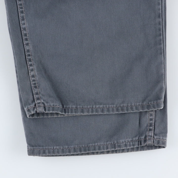1990'S Levi's Silver Tab Loose Chino Pants, Made in USA, Men's Size W38 (approx.), Vintage cotton navy blue type Vintage Second Hand