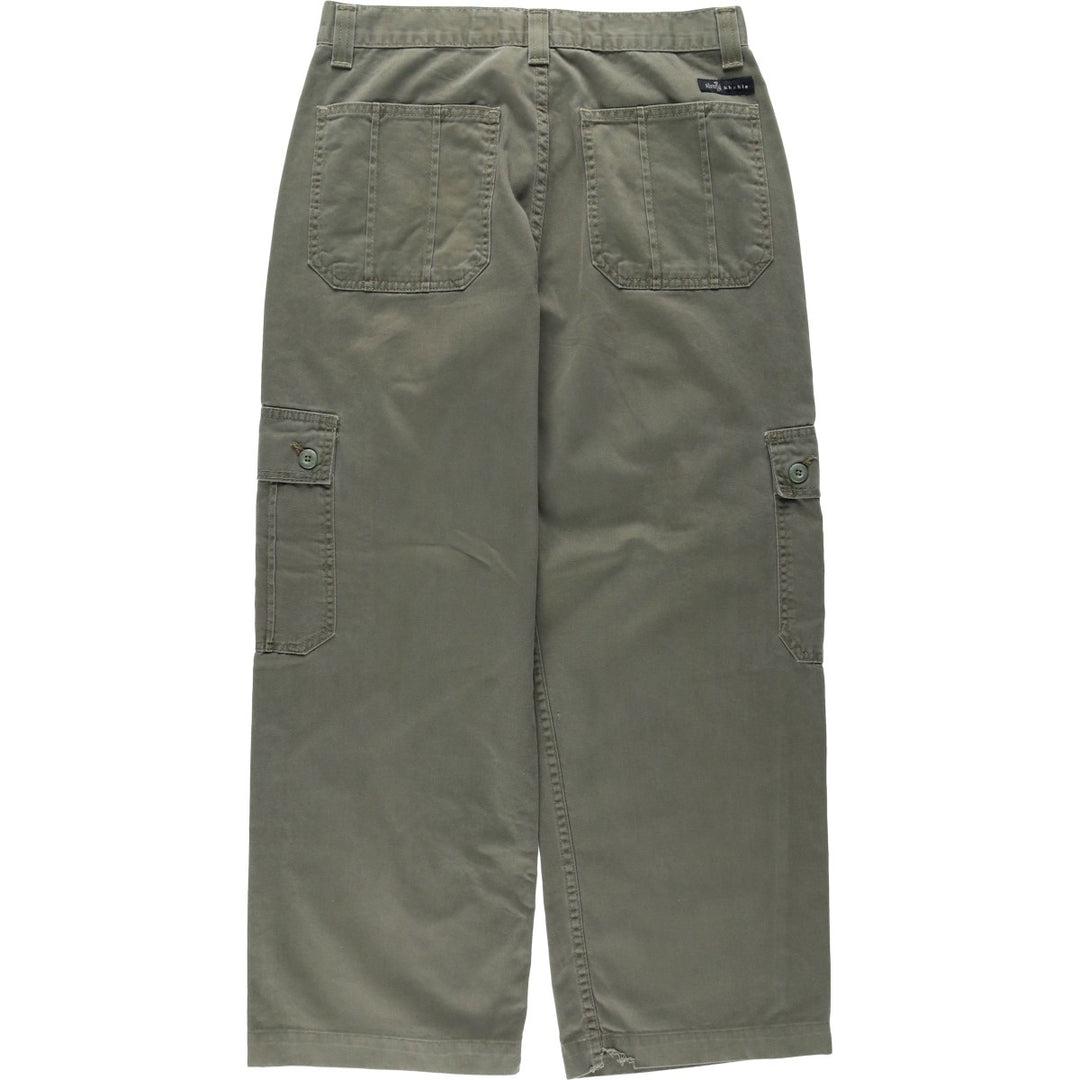 1990'S Levi's Silver Tab Khakis Chino Cargo Pants, Made in USA, Men's Size W32 (approx.), Vintage cotton Khaki type Vintage Second Hand