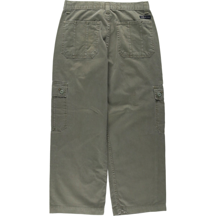 1990'S Levi's Silver Tab Khakis Chino Cargo Pants, Made in USA, Men's Size W32 (approx.), Vintage cotton Khaki type Vintage Second Hand