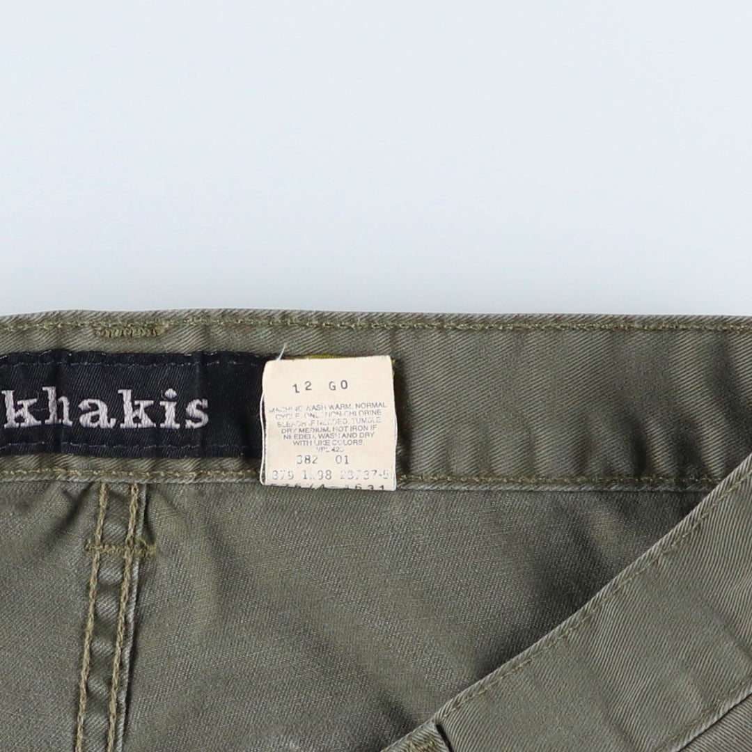 1990'S Levi's Silver Tab Khakis Chino Cargo Pants, Made in USA, Men's Size W32 (approx.), Vintage cotton Khaki type Vintage Second Hand