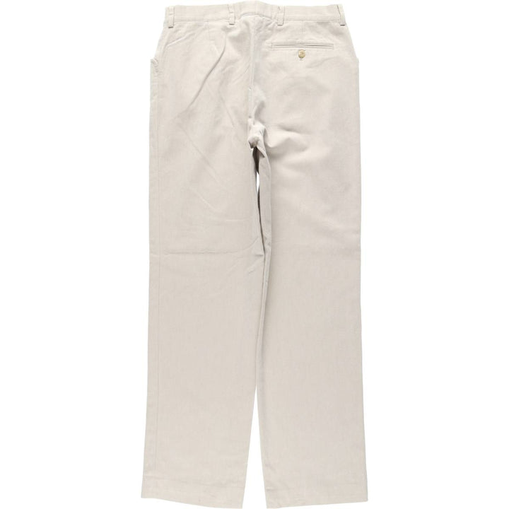 Burberry's BURBERRY LONDON Chino Pants, Men's W31 (approx.) cotton Beige type Vintage Second Hand