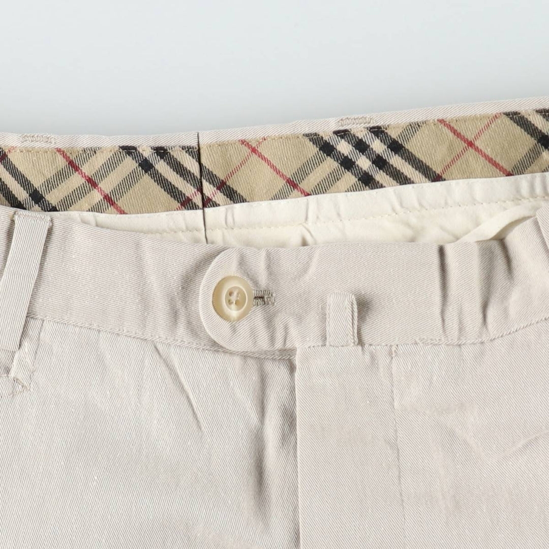 Burberry's BURBERRY LONDON Chino Pants, Men's W31 (approx.) cotton Beige type Vintage Second Hand