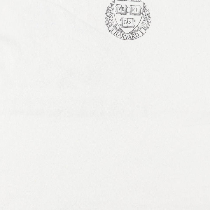 90'S Harvard University Cat in the Hat College Character Print T-Shirt, Men's Size L (approx.) unclear white type Vintage Second Hand
