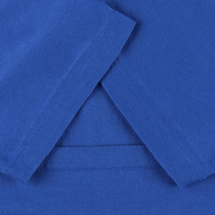 Vintage 80s-90'S Jerzees plain T-shirt, Made in USA, Men's XL cotton blue type Vintage Second Hand