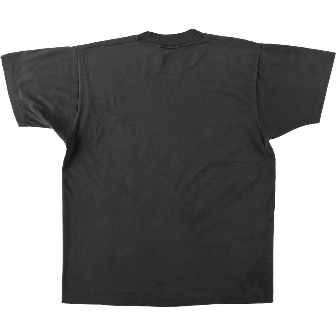 90'S College T-shirt, Men's Size M (approx.), Vintage unclear black type Vintage Second Hand