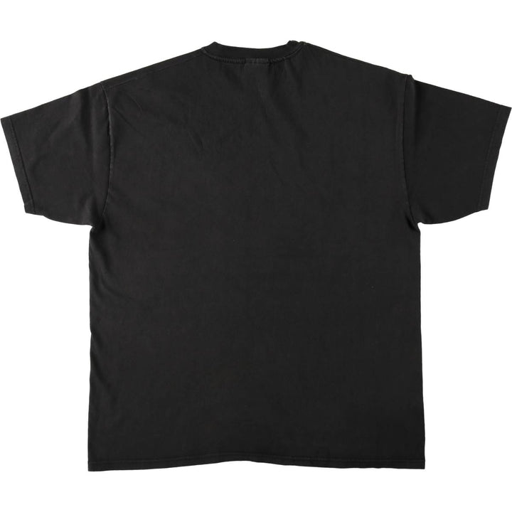90s-00'S Hanes STEDMAN Print T-Shirt, Men's XL (approx.) cotton black type Vintage Second Hand