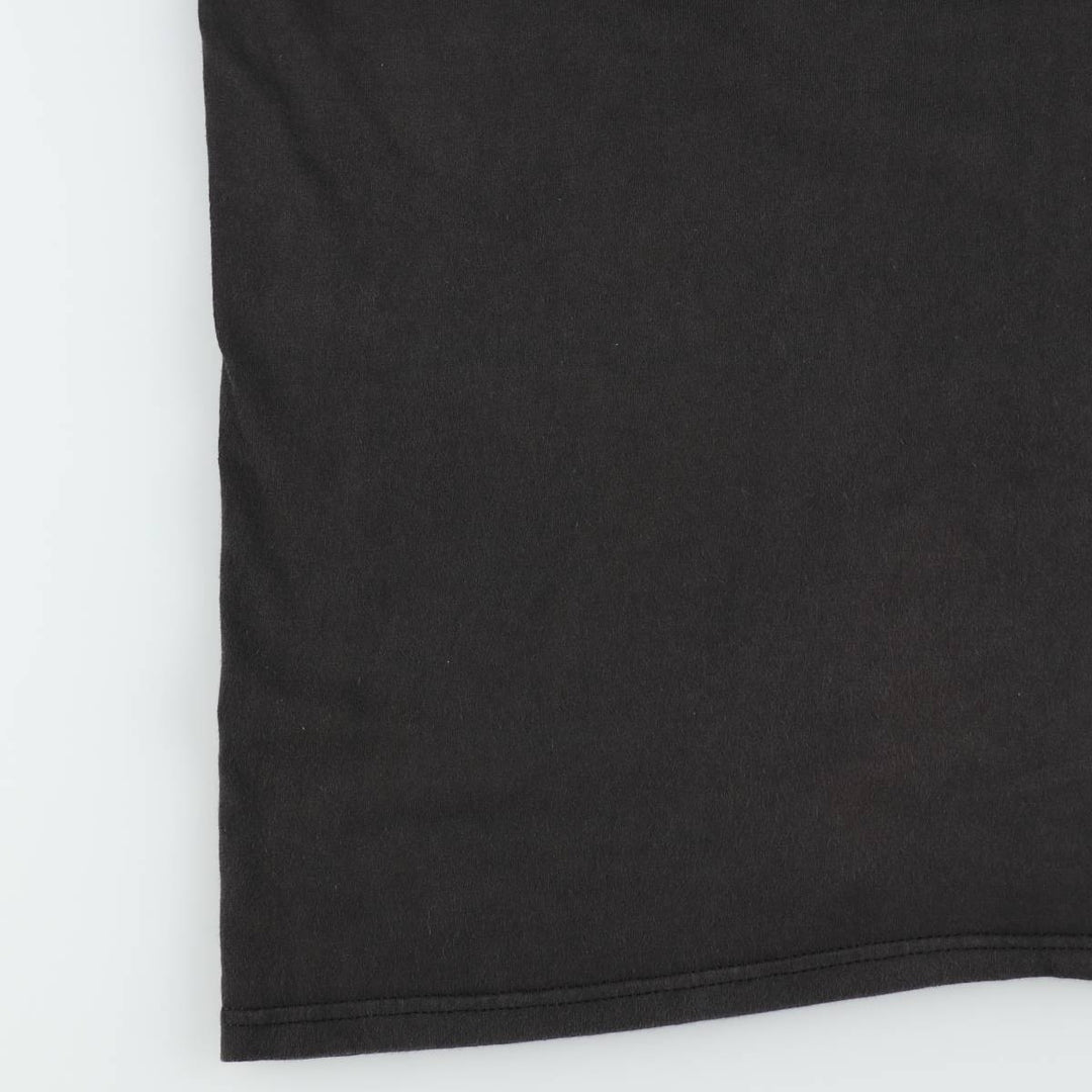 90s-00'S Hanes STEDMAN Print T-Shirt, Men's XL (approx.) cotton black type Vintage Second Hand
