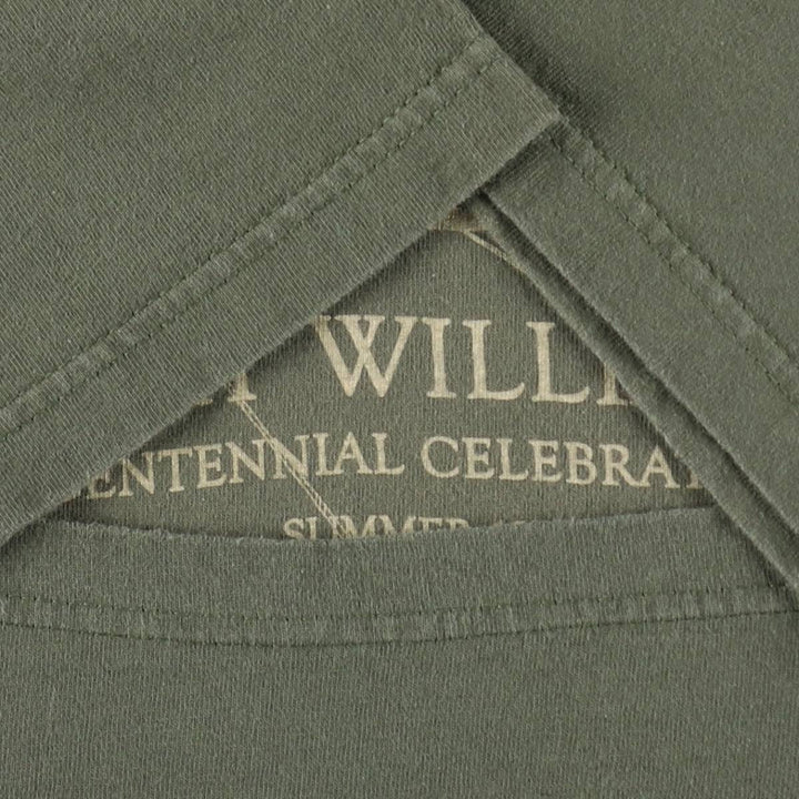 90'S Anvil Printed T-shirt, Men's XL, Vintage cotton Khaki type Vintage Second Hand