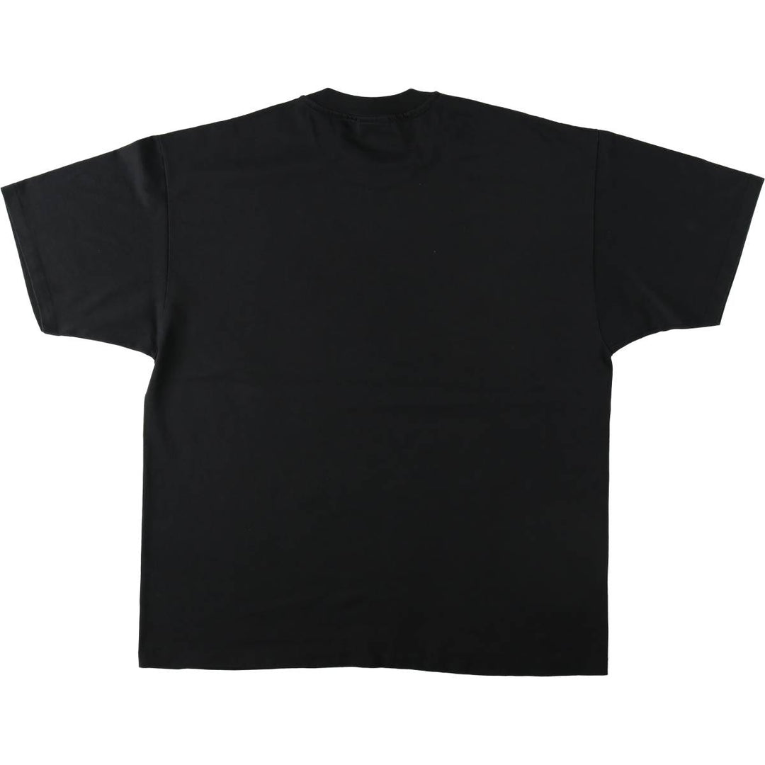 90'S Hanes souvenir t-shirt, men's size XL equivalent, vintage. cotton black type Vintage Second Hand