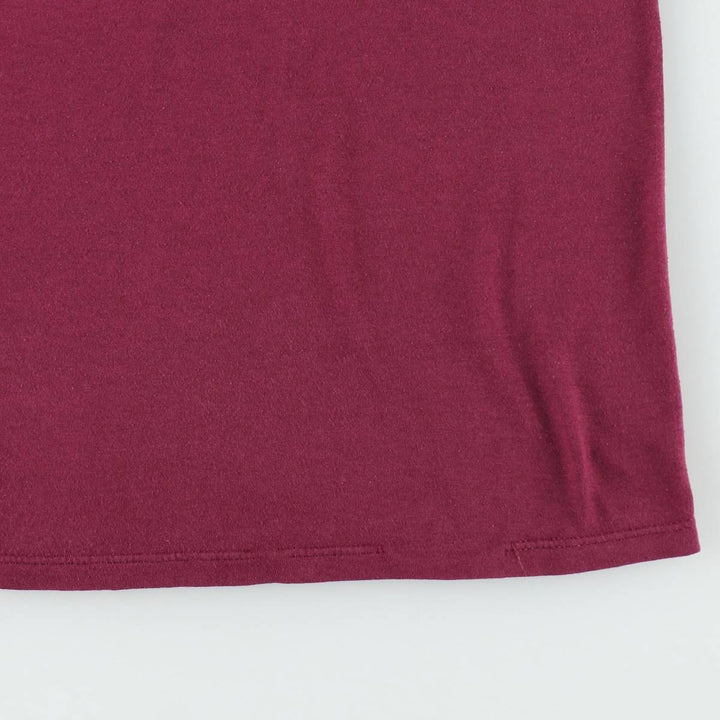 80s-90'S Jerzees HARD TIMES CAFE Print T-Shirt, Made in USA, Men's XL equivalent, Vintage cotton wine-red Vintage Second Hand