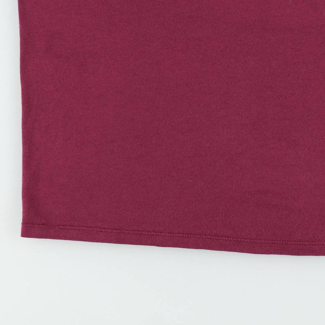 80s-90'S Jerzees HARD TIMES CAFE Print T-Shirt, Made in USA, Men's XL equivalent, Vintage cotton wine-red Vintage Second Hand