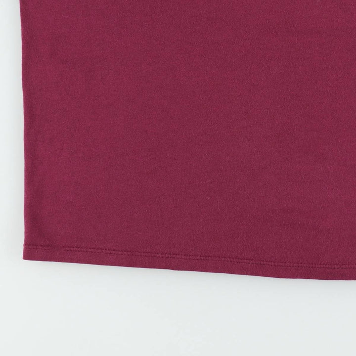 80s-90'S Jerzees HARD TIMES CAFE Print T-Shirt, Made in USA, Men's XL equivalent, Vintage cotton wine-red Vintage Second Hand