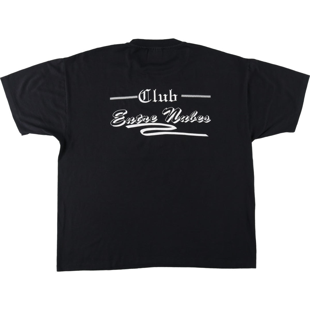 90'S Hanes HEAVYWEIGHT 50 cotton black type Vintage Second Hand