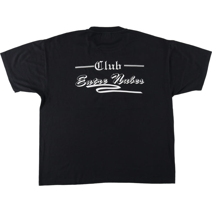90'S Hanes HEAVYWEIGHT 50 cotton black type Vintage Second Hand