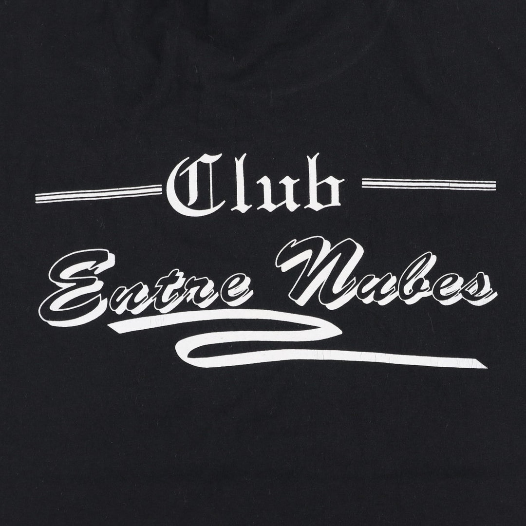 90'S Hanes HEAVYWEIGHT 50 cotton black type Vintage Second Hand