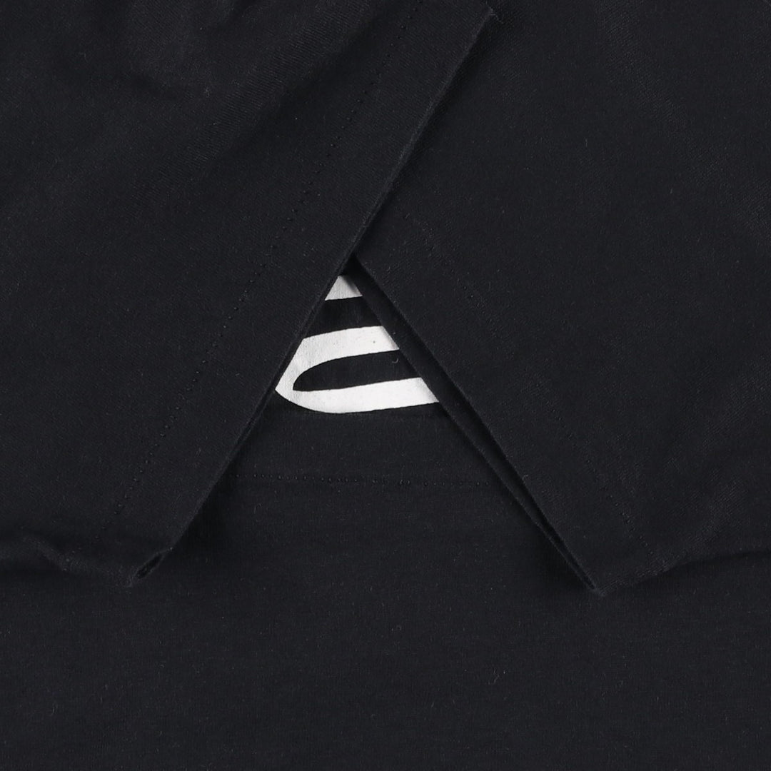 90'S Hanes HEAVYWEIGHT 50 cotton black type Vintage Second Hand