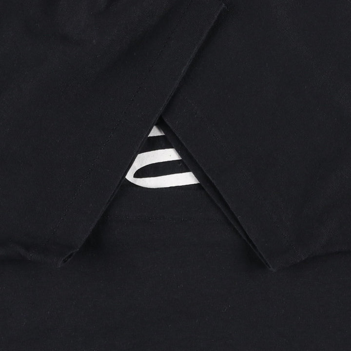 90'S Hanes HEAVYWEIGHT 50 cotton black type Vintage Second Hand