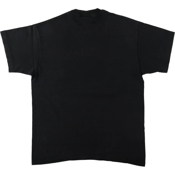 90'S Anvil Alamo Mission Print T-Shirt, Men's Size L (approx.), Vintage cotton black type Vintage Second Hand