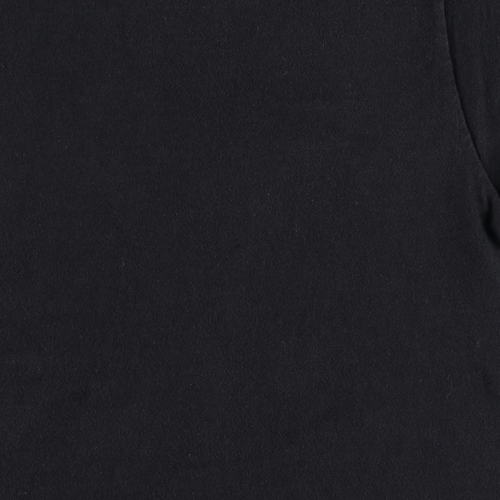 Vintage 90'S Fruit of the Loom print T-shirt, Made in Canada, Men's Size Large cotton black type Vintage Second Hand