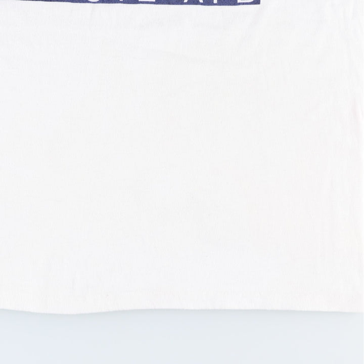 70s-80'S ARTEX Military Print T-Shirt, Made in USA, Men's Size XL (approx.) cotton white type Vintage Second Hand