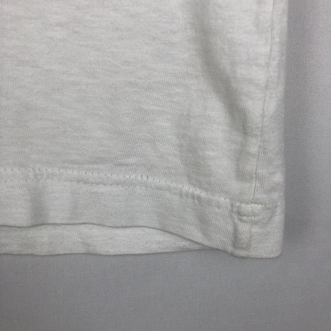 80'S CURRO Print T-Shirt, Men's Size M (Equivalent), Vintage cotton white type Vintage Second Hand