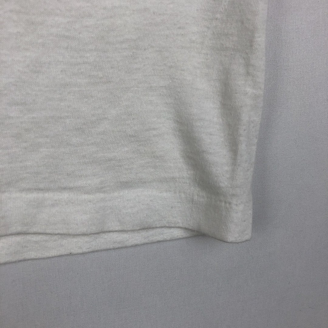 80'S Hanes Fifty-Fifty Blue Tag WILDWOOD CANDY and ICE CREAM CO Print T-Shirt, Made in USA, Men's Size L (approx.) cotton white type Vintage Second Hand