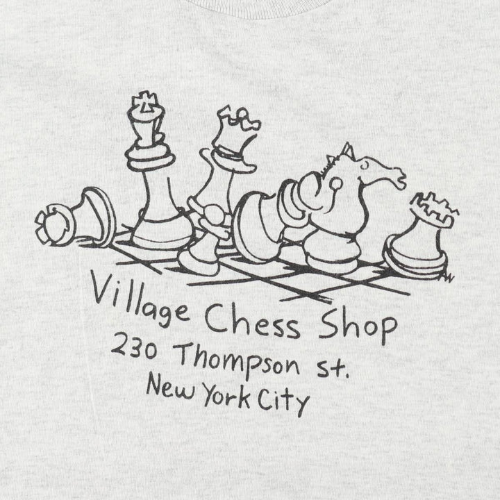 90'S Fruit of the Loom printed T-shirt, made in the USA, men's size L, vintage cotton gray type Vintage Second Hand