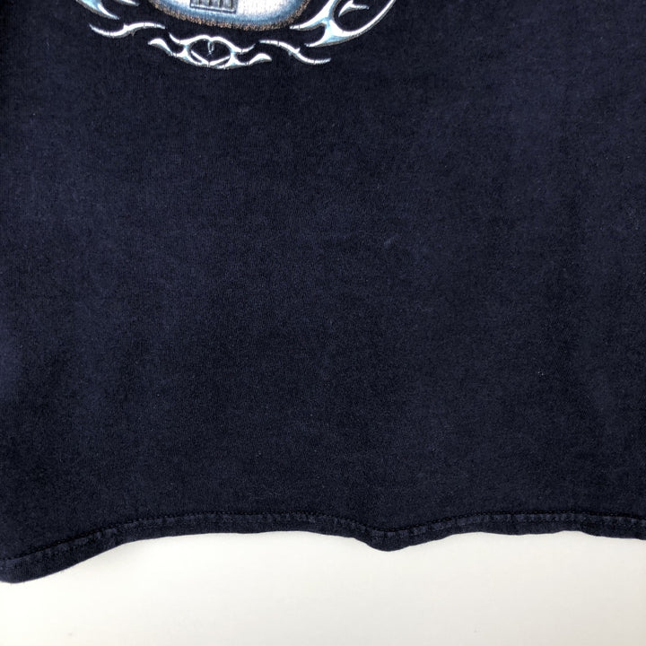 HARD ROCK CAFE Hard Rock Cafe Advertising T-shirt Men's M size cotton navy blue type Vintage Second Hand