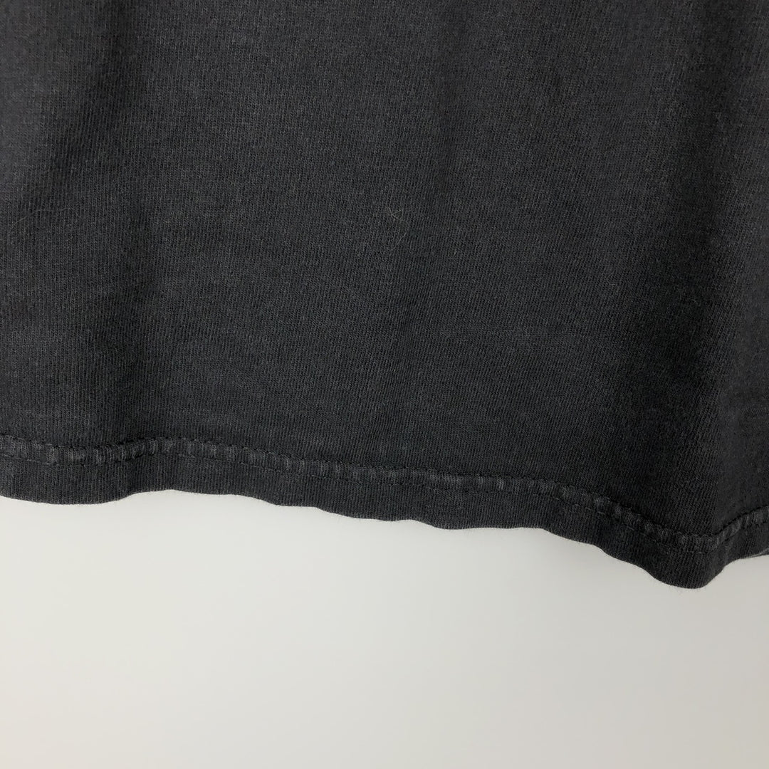 HARD ROCK CAFE Hard Rock Cafe Dragon Pattern Advertising T-shirt Men's M size cotton black type Vintage Second Hand