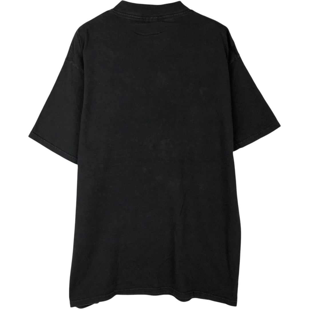90'S TULTEX HARD ROCK CAFE advertising T-shirt, Made in Canada, Men's XL equivalent, Vintage cotton black type Vintage Second Hand