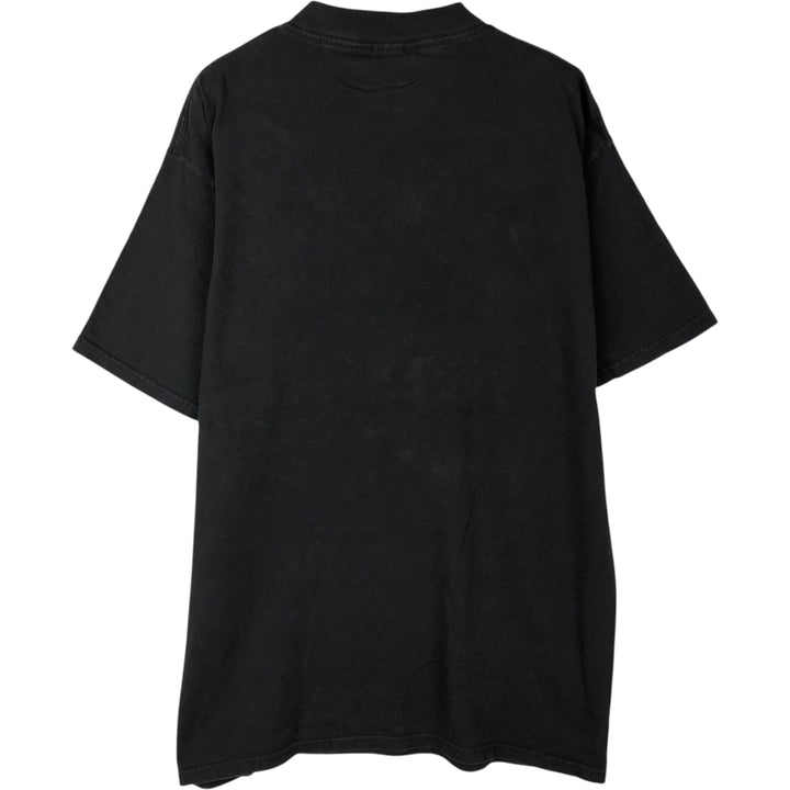 90'S TULTEX HARD ROCK CAFE advertising T-shirt, Made in Canada, Men's XL equivalent, Vintage cotton black type Vintage Second Hand