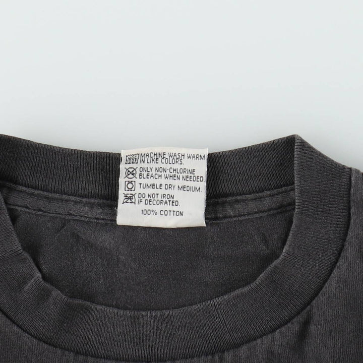 90'S HARD ROCK CAFE Hard Rock Cafe Advertising T-shirt Men's M size Vintage cotton black type Vintage Second Hand
