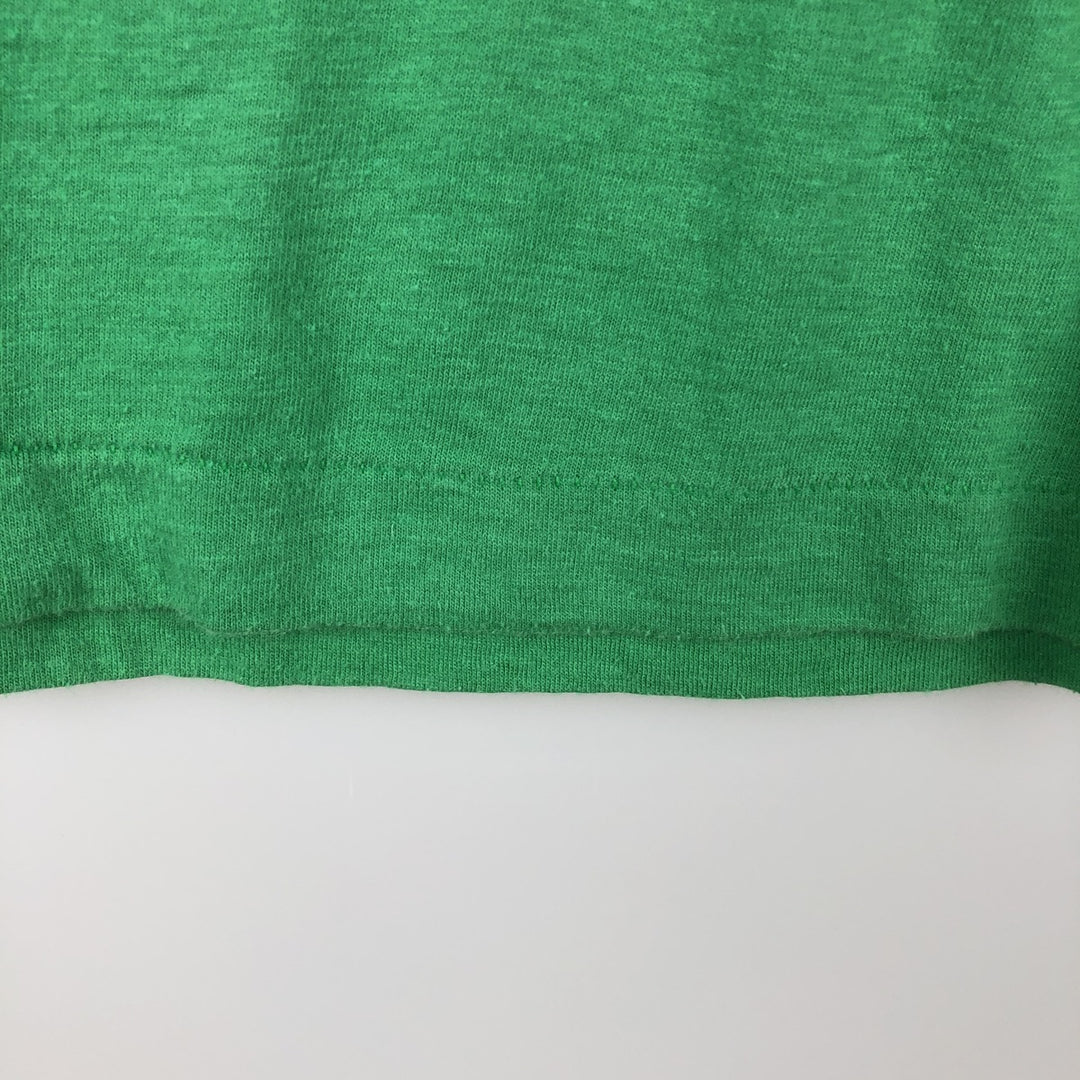80'S Screen Stars Mountain Dew Advertising T-Shirt, Made in USA, Men's Size XL (approx.) cotton green type Vintage Second Hand