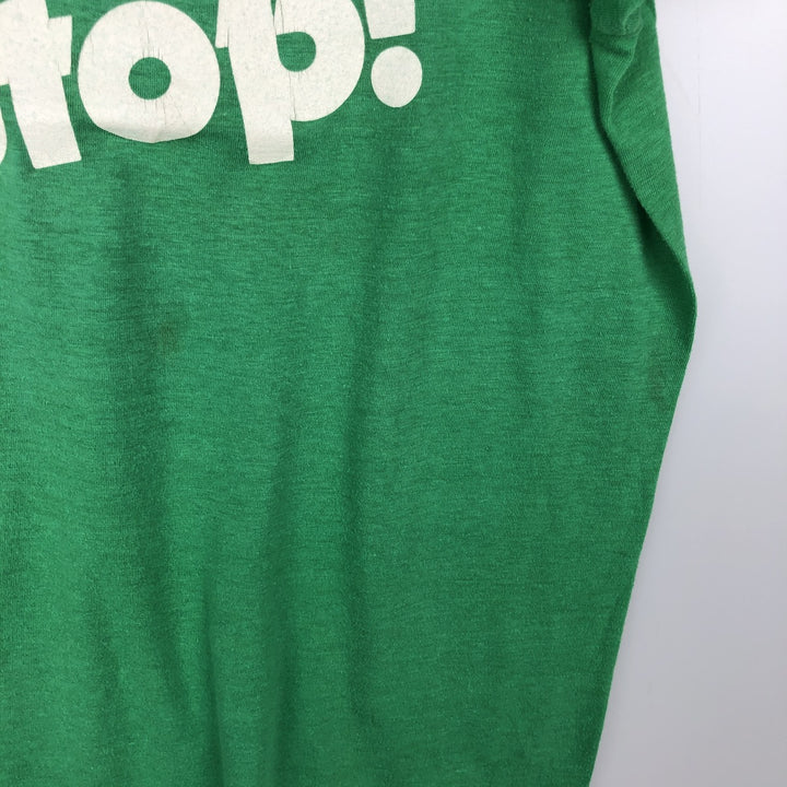 80'S Screen Stars Mountain Dew Advertising T-Shirt, Made in USA, Men's Size XL (approx.) cotton green type Vintage Second Hand