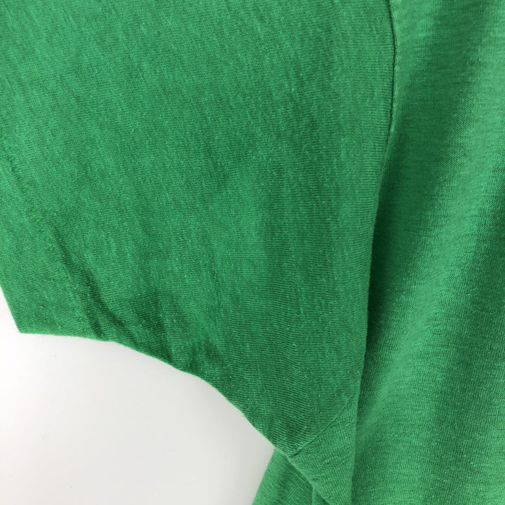80'S Screen Stars Mountain Dew Advertising T-Shirt, Made in USA, Men's Size XL (approx.) cotton green type Vintage Second Hand