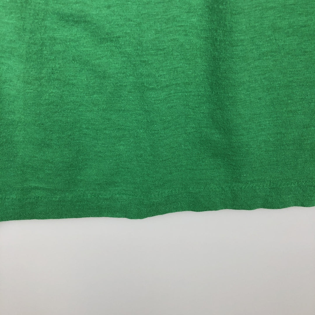 80'S Screen Stars Mountain Dew Advertising T-Shirt, Made in USA, Men's Size XL (approx.) cotton green type Vintage Second Hand