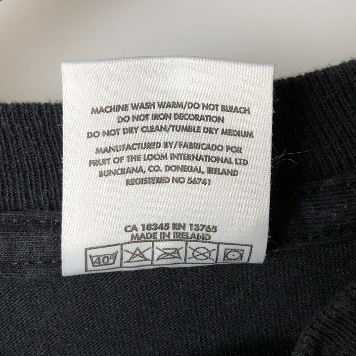 90'S Fruit of the Loom Screen Stars Younger's Scotch Bitter Advertising T-Shirt, Men's XL (approx.) cotton black type Vintage Second Hand
