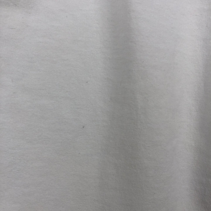 90'S All Sport PROWEIGHT Cat Pattern Animal T-Shirt, Made in USA, Men's Size M (Equivalent), Vintage cotton white type Vintage Second Hand