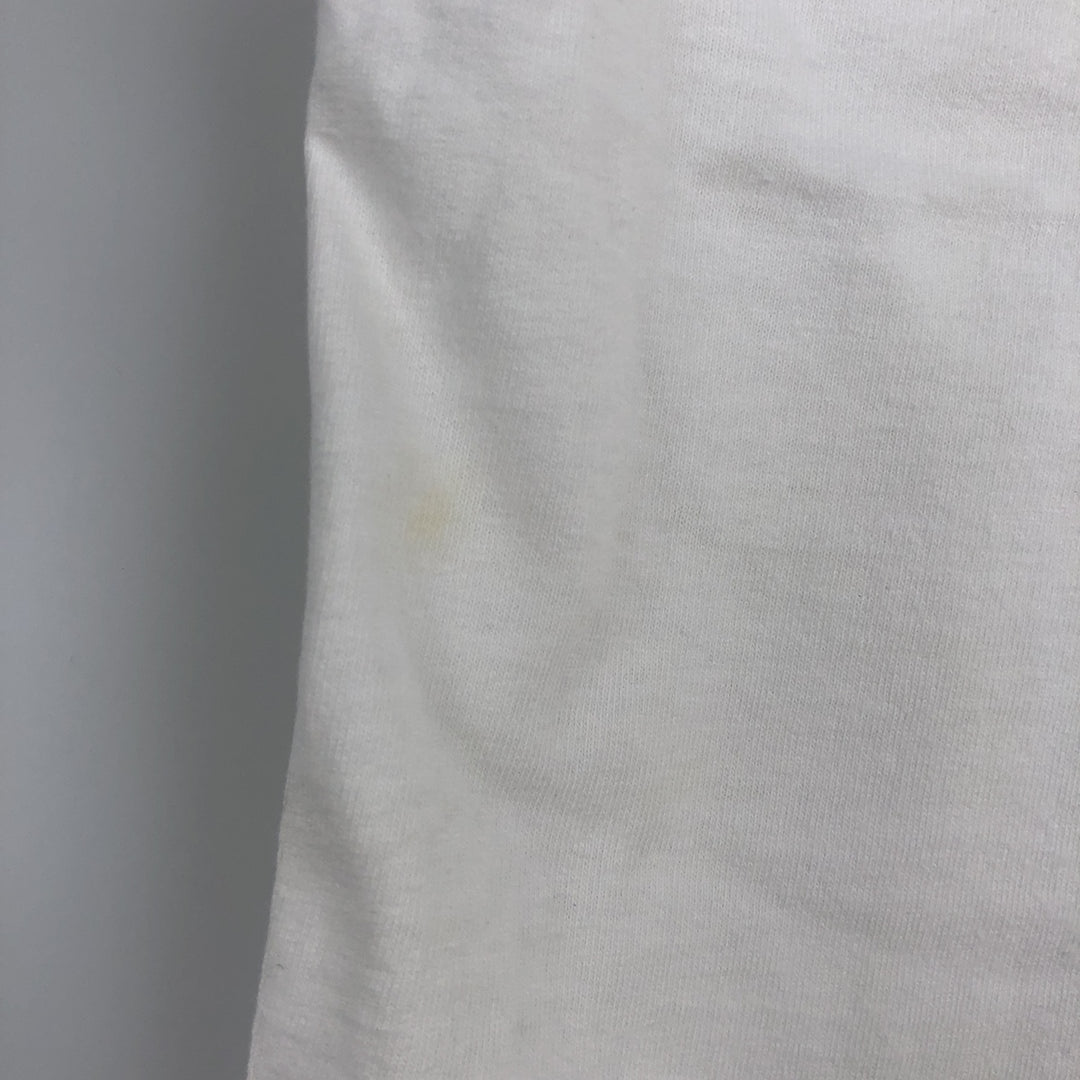 90'S SOF TEE Pig Pattern Animal T-Shirt, Made in USA, Men's XL equivalent, Vintage cotton white type Vintage Second Hand