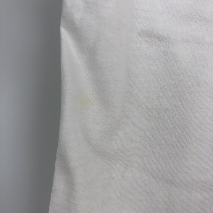 90'S SOF TEE Pig Pattern Animal T-Shirt, Made in USA, Men's XL equivalent, Vintage cotton white type Vintage Second Hand