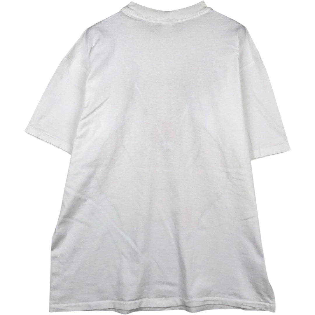 90'S Animal Pattern Pig Pattern Animal T-Shirt Men's XL equivalent Vintage unclear white type Vintage Second Hand
