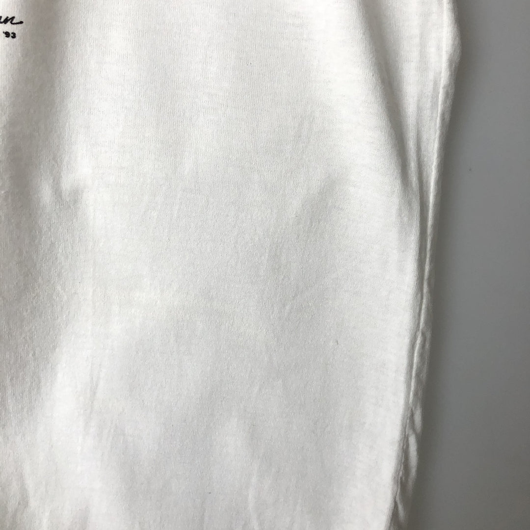 90'S Pets Plus Dog Print Animal T-Shirt, Made in Canada, Men's Size M (approx.), Vintage cotton white type Vintage Second Hand