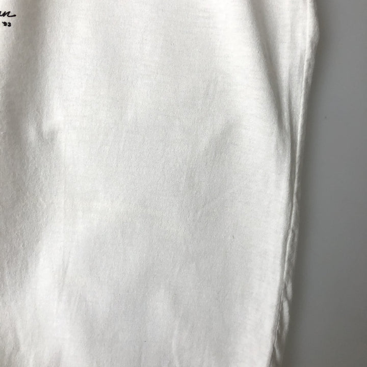 90'S Pets Plus Dog Print Animal T-Shirt, Made in Canada, Men's Size M (approx.), Vintage cotton white type Vintage Second Hand