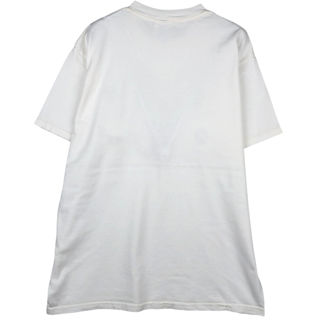 Gildan German Shepherd Dog Animal T-Shirt (Men's Size L) cotton white type Vintage Second Hand