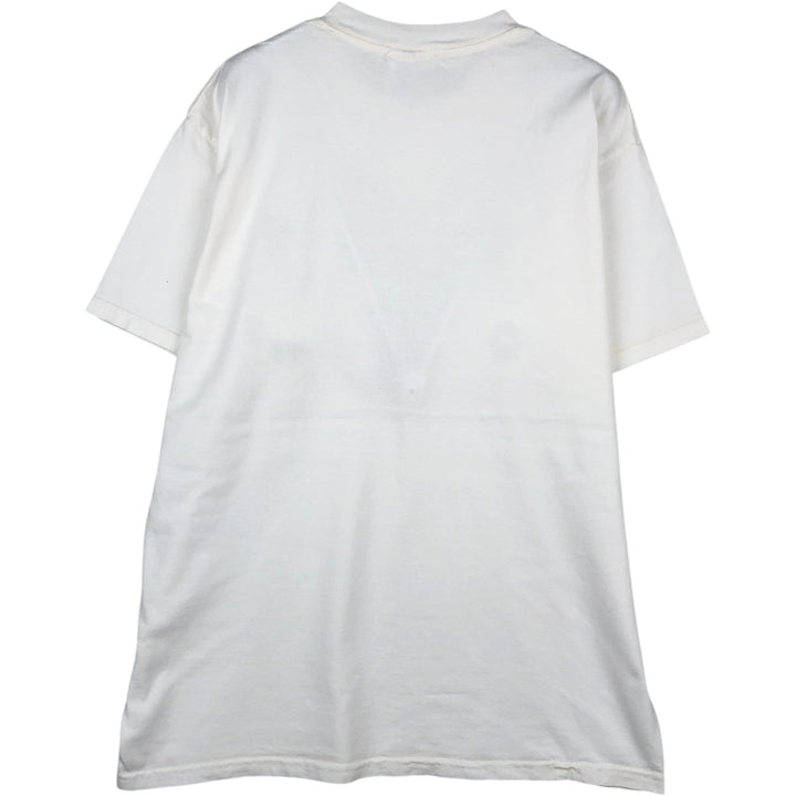 Gildan German Shepherd Dog Animal T-Shirt (Men's Size L) cotton white type Vintage Second Hand