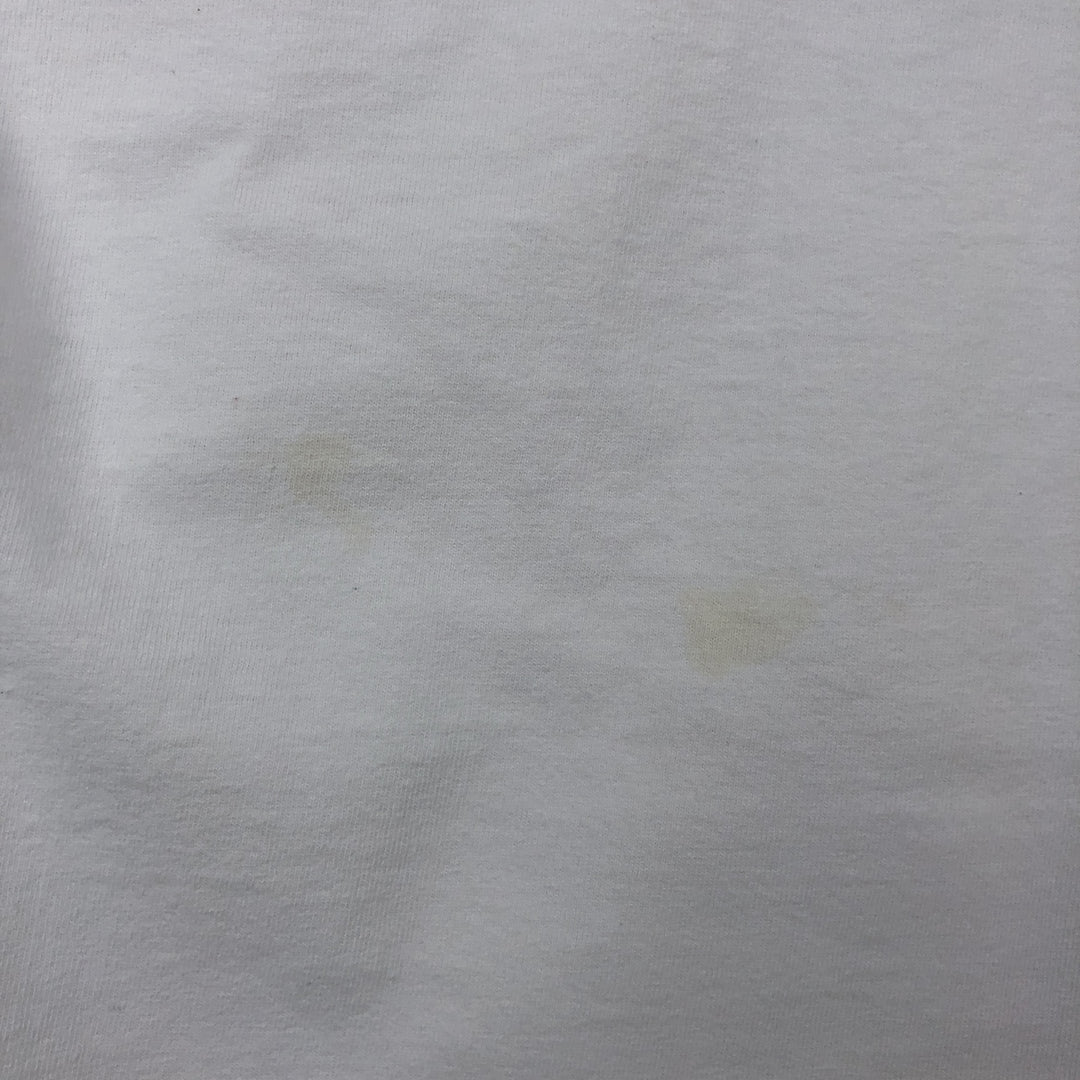 ~90'S All Sport MAXWEIGHT Cat Pattern Animal T-Shirt, Made in USA, Men's XL equivalent, Vintage cotton white type Vintage Second Hand
